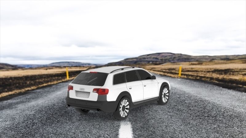 Audi A6 allroad 3D model_2