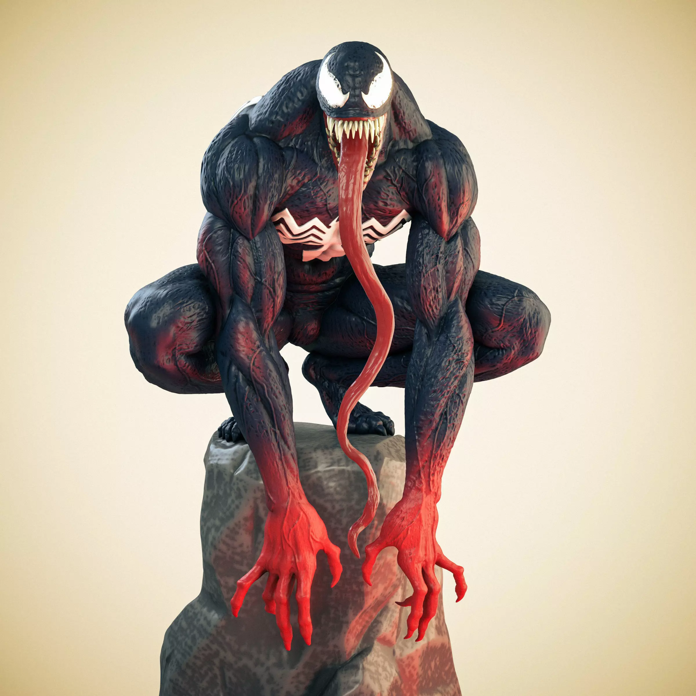 Venom - Marvel 3D print Model 3D print model_0
