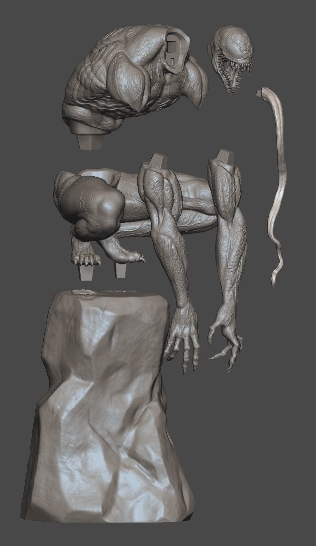 Venom - Marvel 3D print Model 3D print model_2