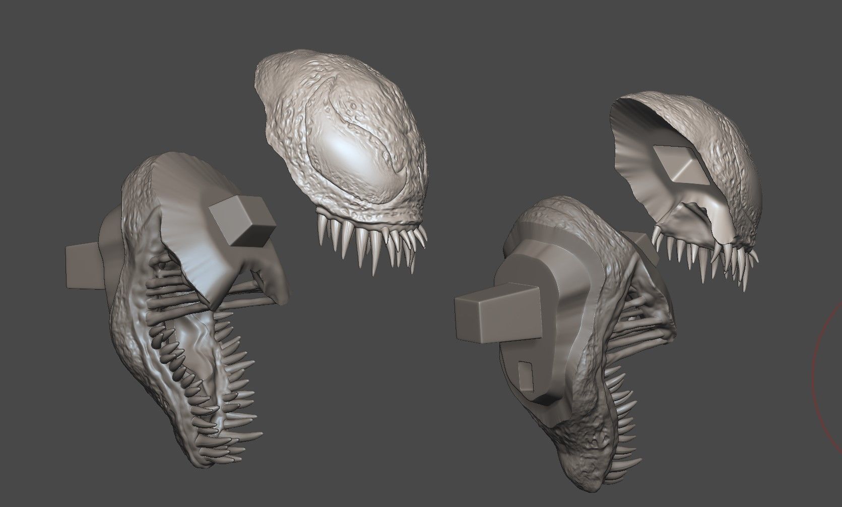 Venom - Marvel 3D print Model 3D print model_3