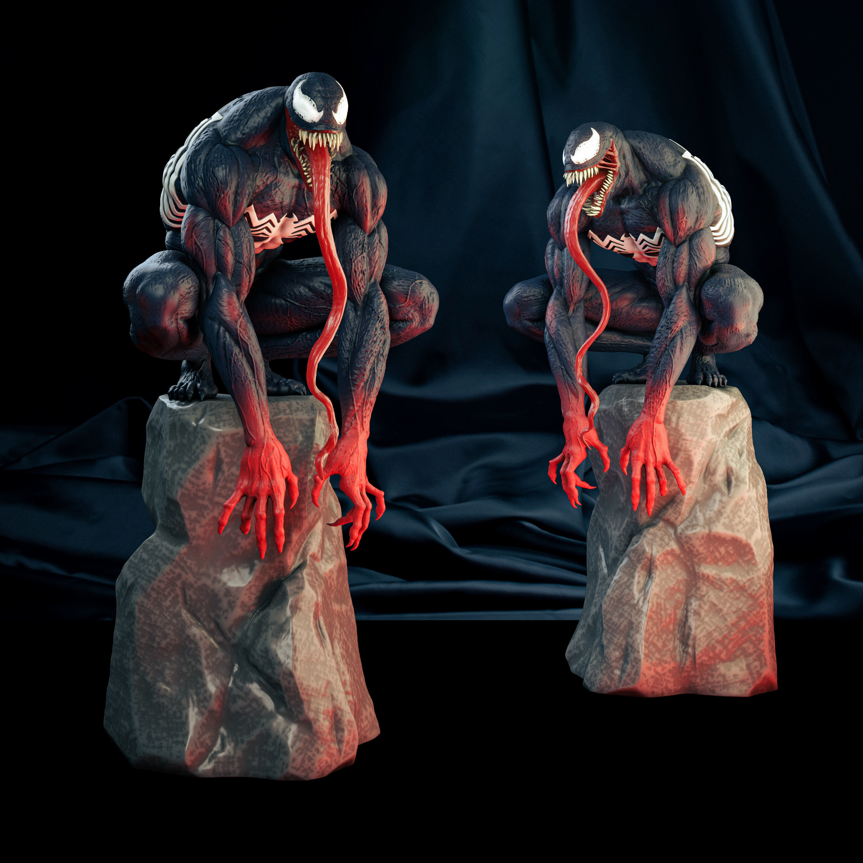 Venom - Marvel 3D print Model 3D print model_1