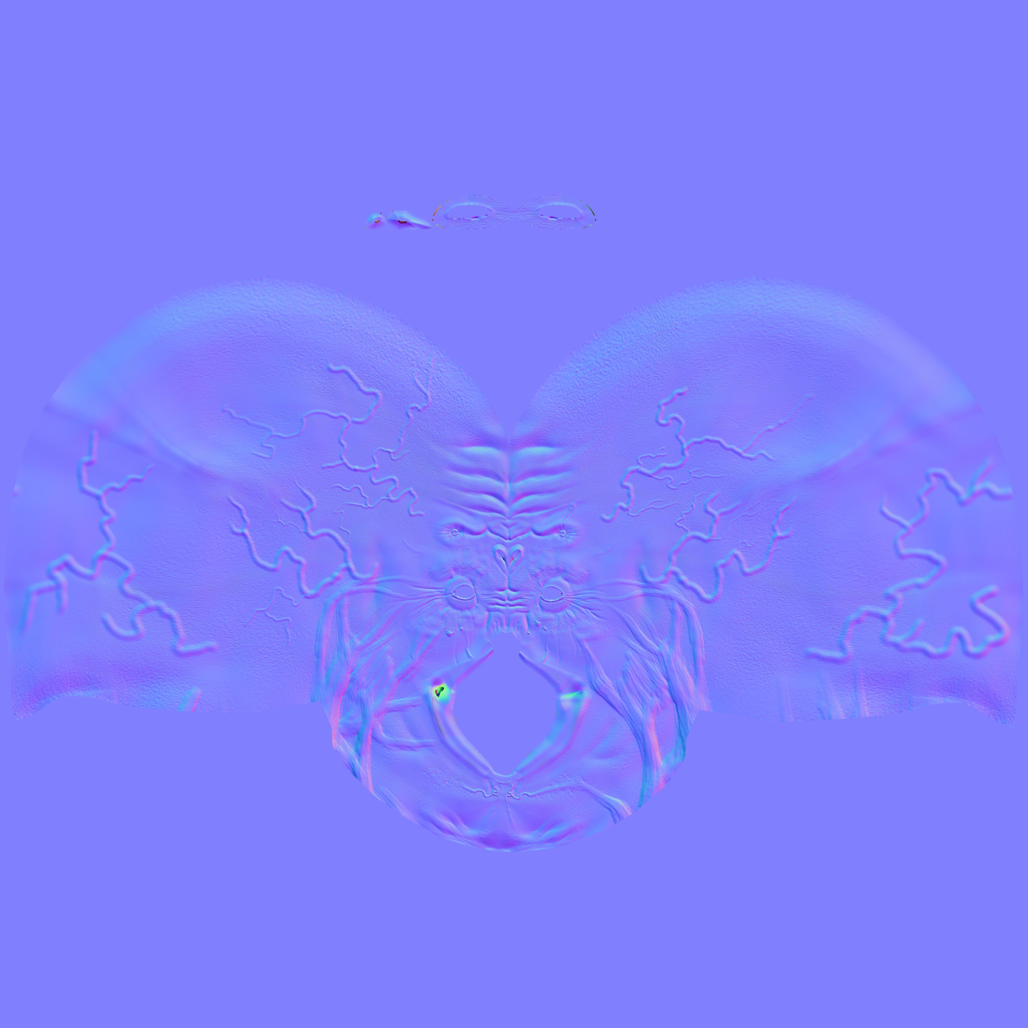 the braniac Low-poly 3D model_42