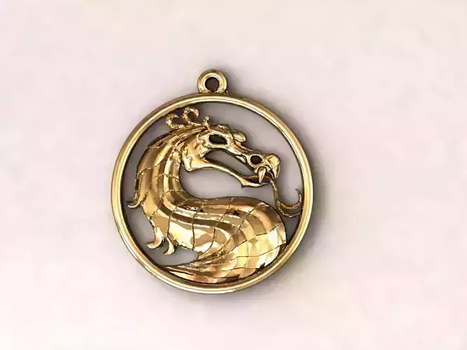 Dragon pendant mortal combat 19