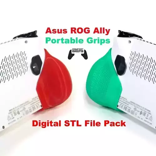 Asus ROG Ally Portable Grip Case Accessories 3D print model