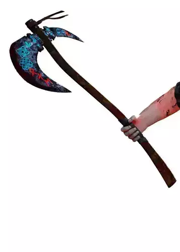 Axe Viking Printing 3D 3D print model