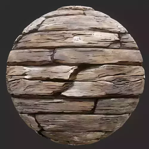 Stylized Wood Seamless Texture 