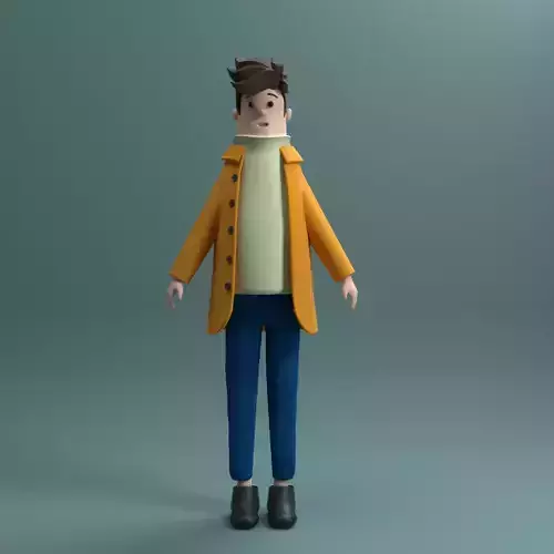 3d cartoon character