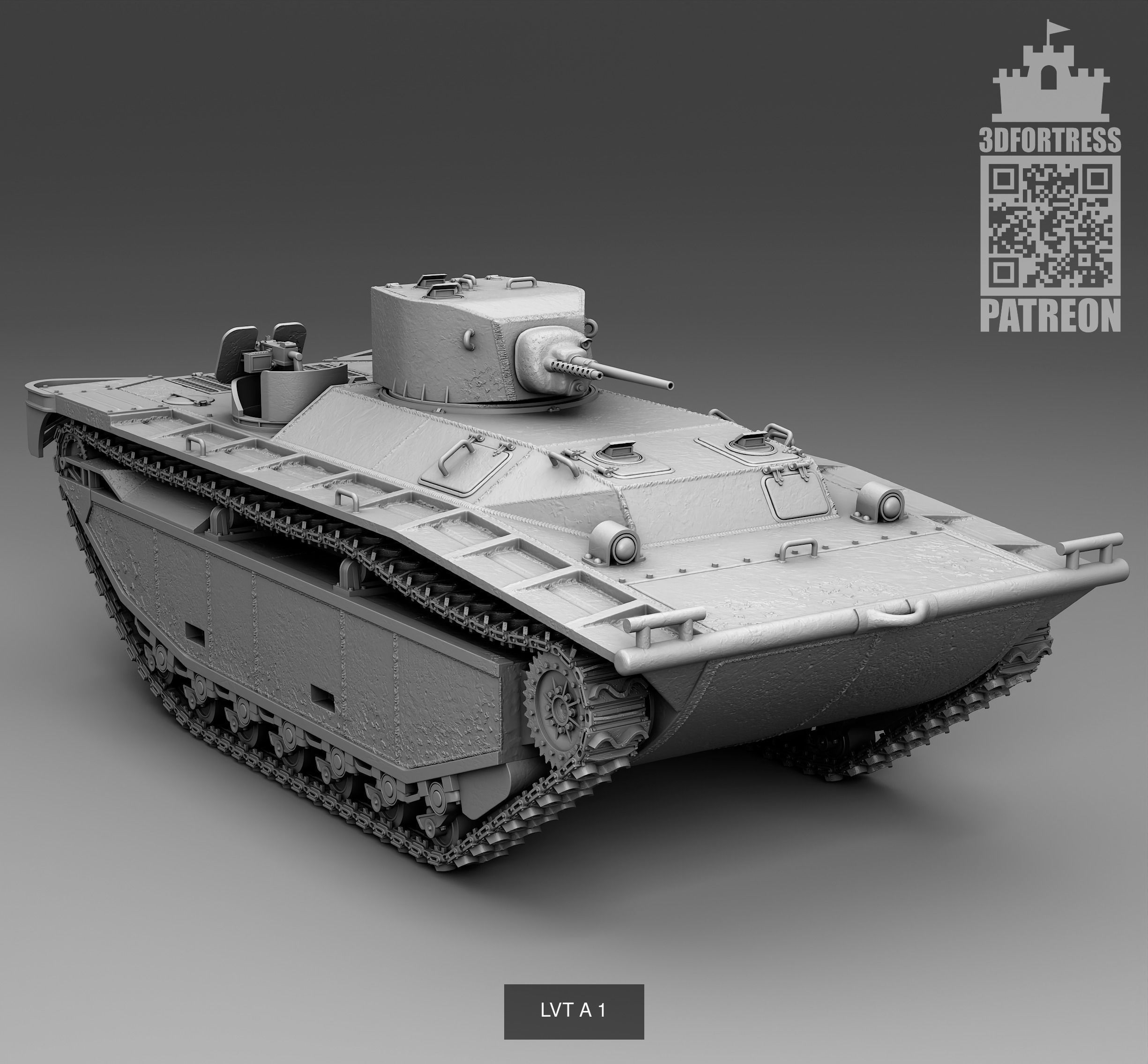 Tanks 1941-1945 - USA 3D Model Collection_13