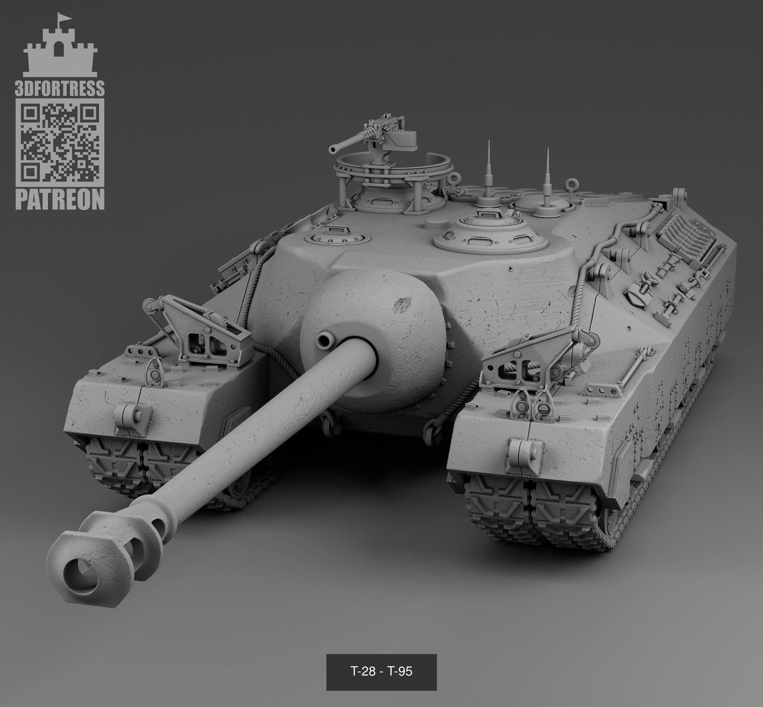 Tanks 1941-1945 - USA 3D Model Collection_2