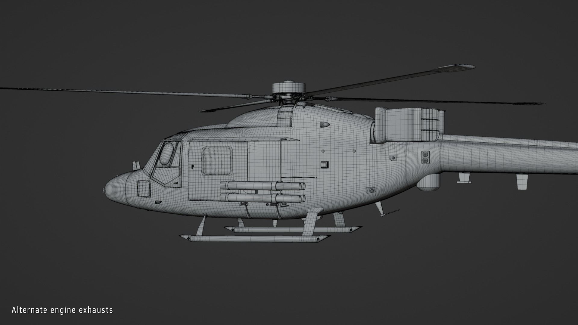 Westland Lynx AH7 3D model_6