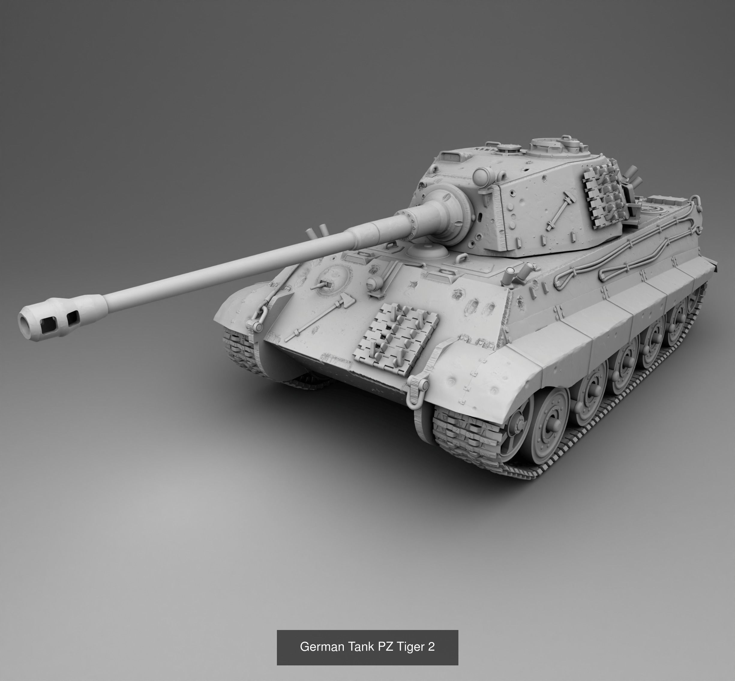 Tanks 1941-1945 - Germany 3D Model Collection_10