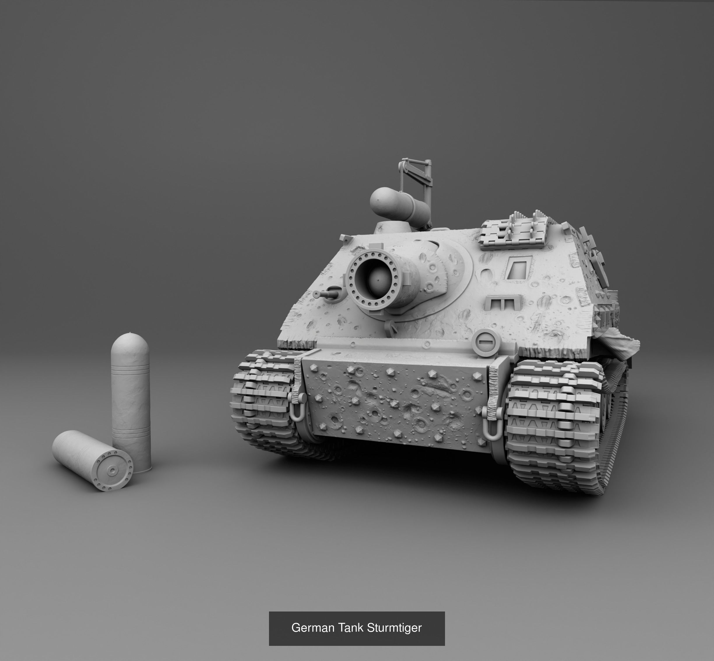 Tanks 1941-1945 - Germany 3D Model Collection_11