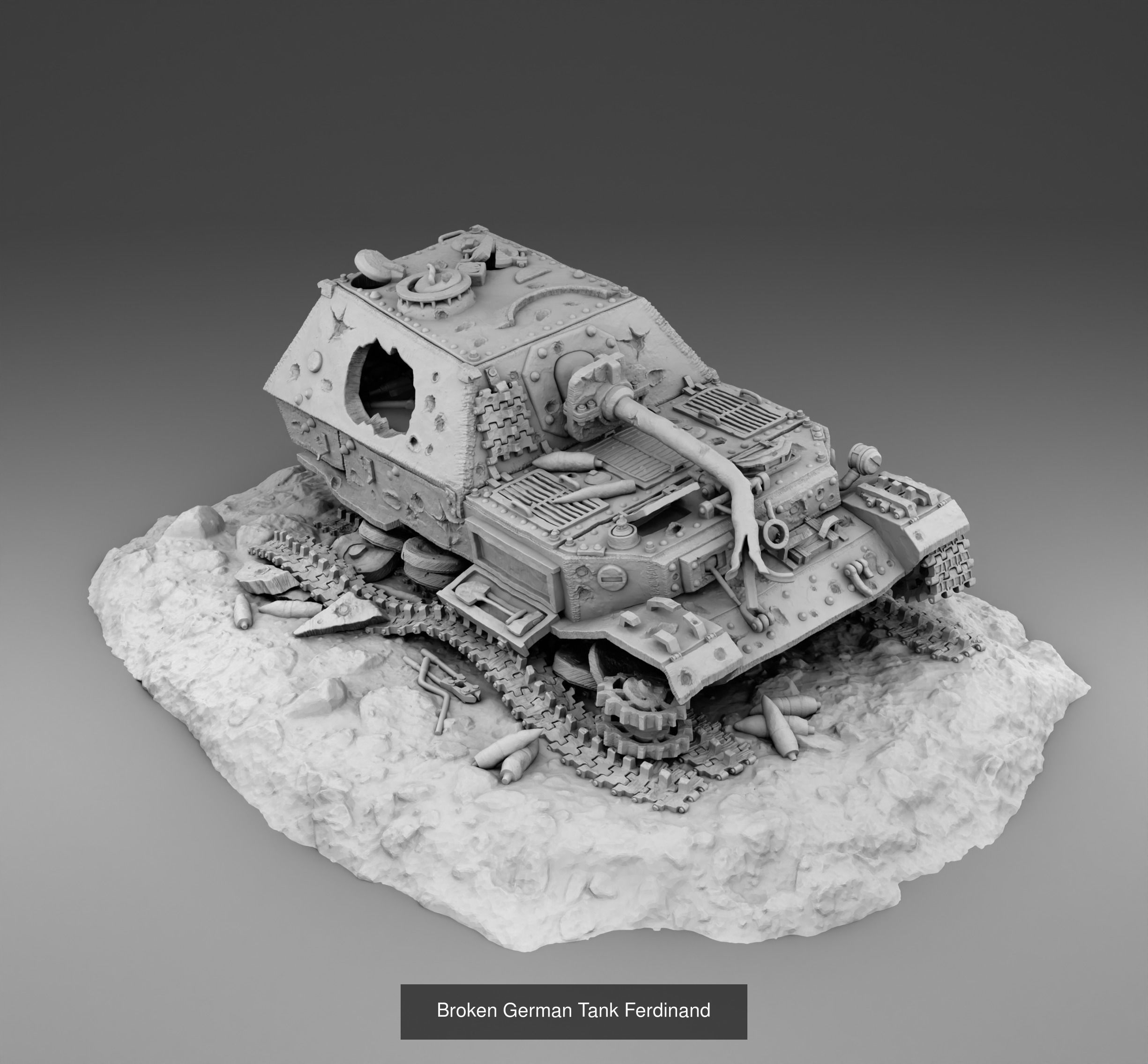Tanks 1941-1945 - Germany 3D Model Collection_4