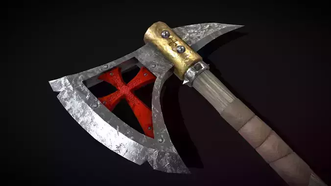 Two handed Templar Axe