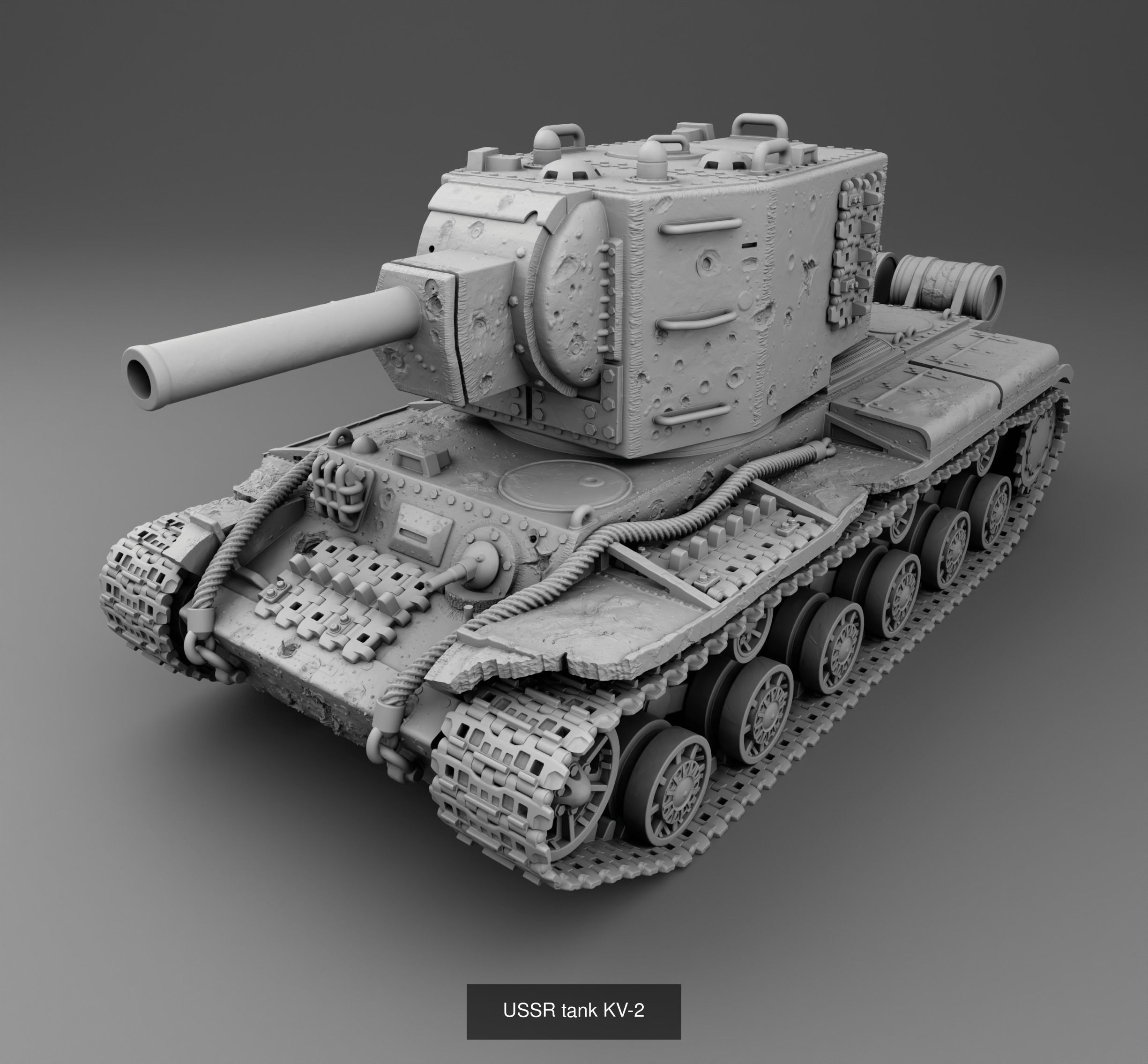 Tanks 1941-1945 - USSR 3D Model Collection_3
