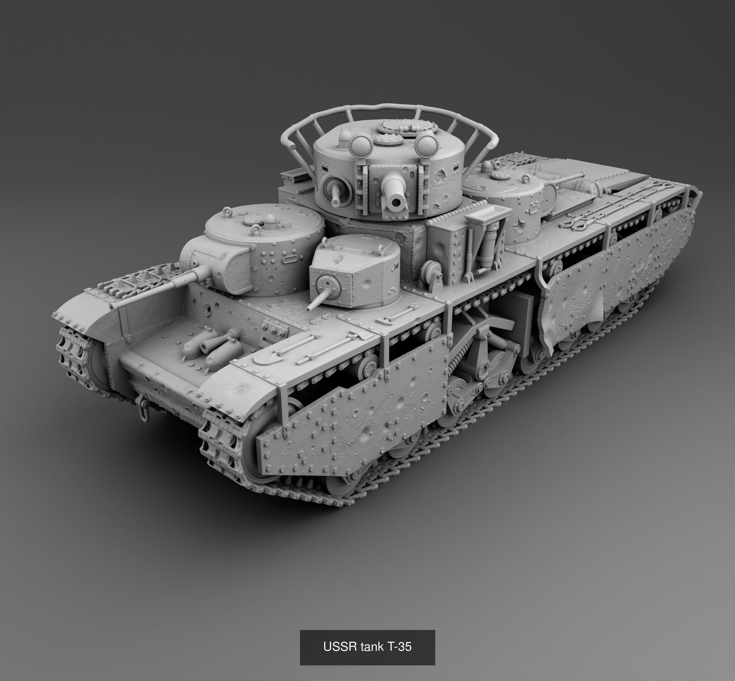 Tanks 1941-1945 - USSR 3D Model Collection_6