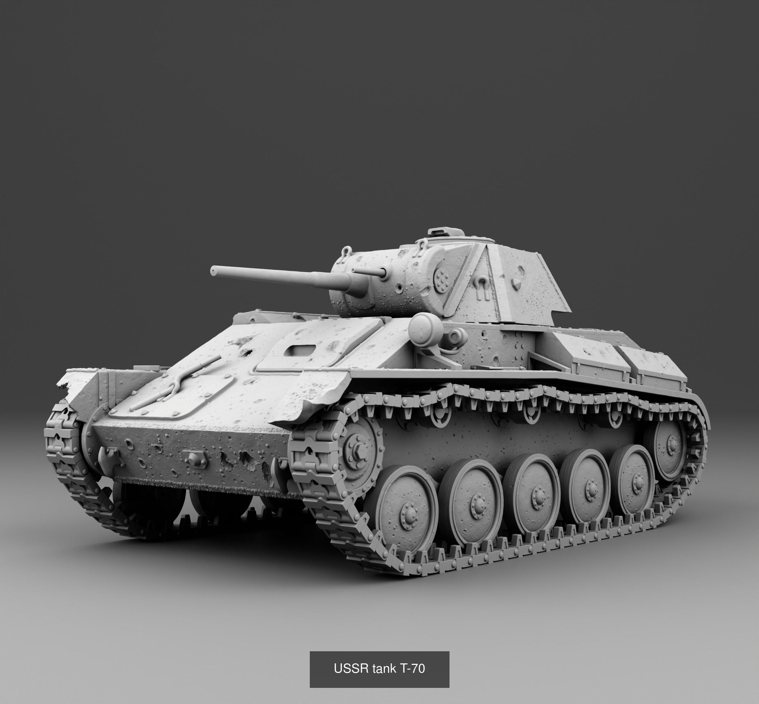 Tanks 1941-1945 - USSR 3D Model Collection_7