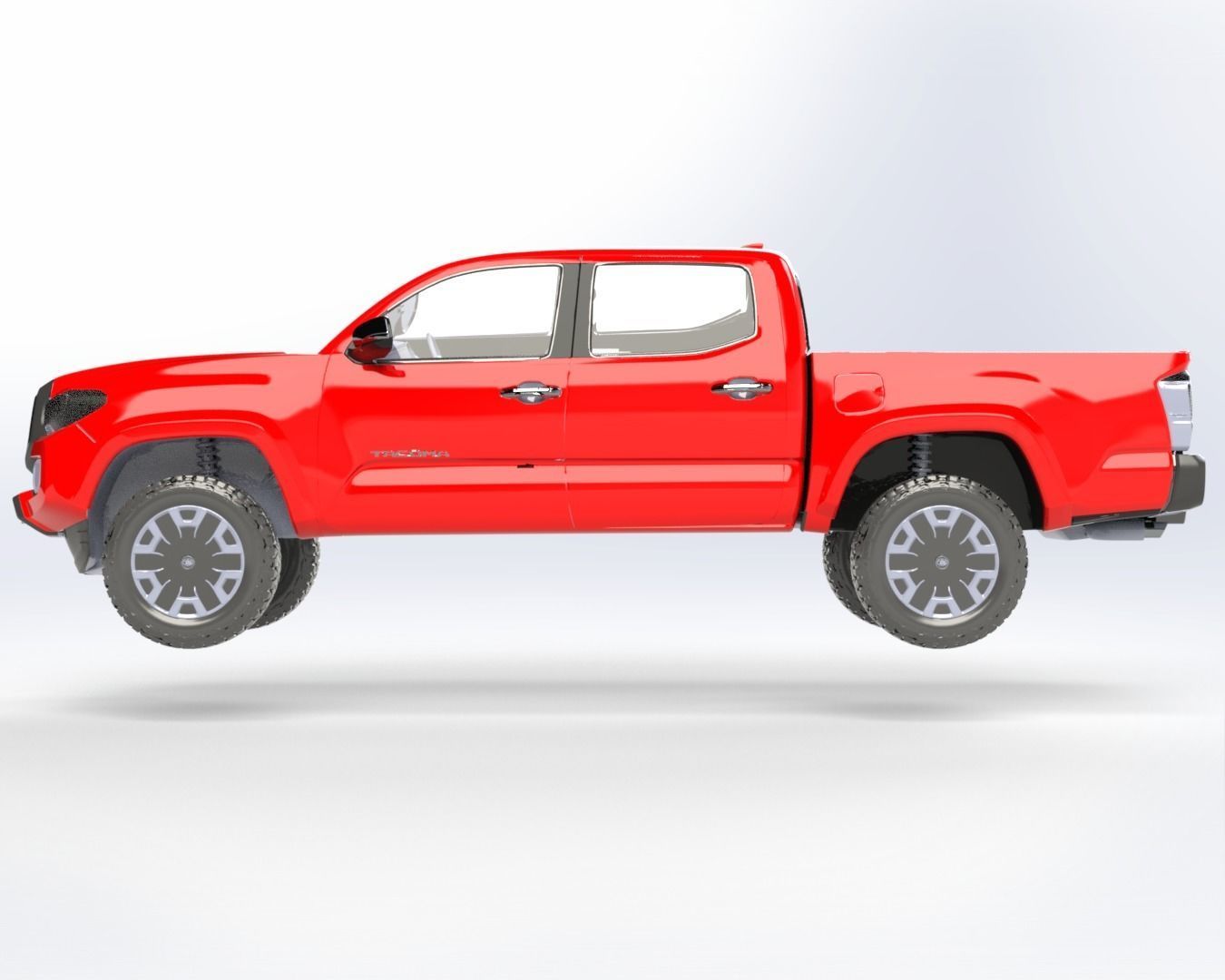 Toyota-tacoma 3D model_3
