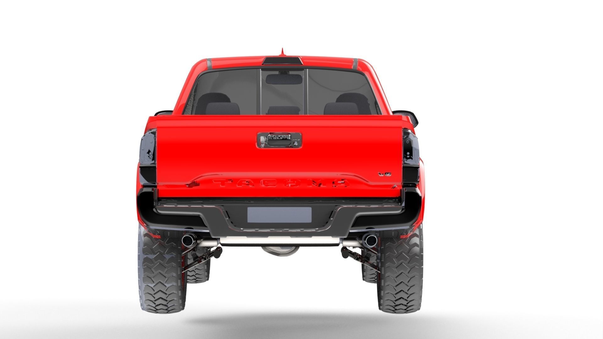 Toyota-tacoma 3D model_5