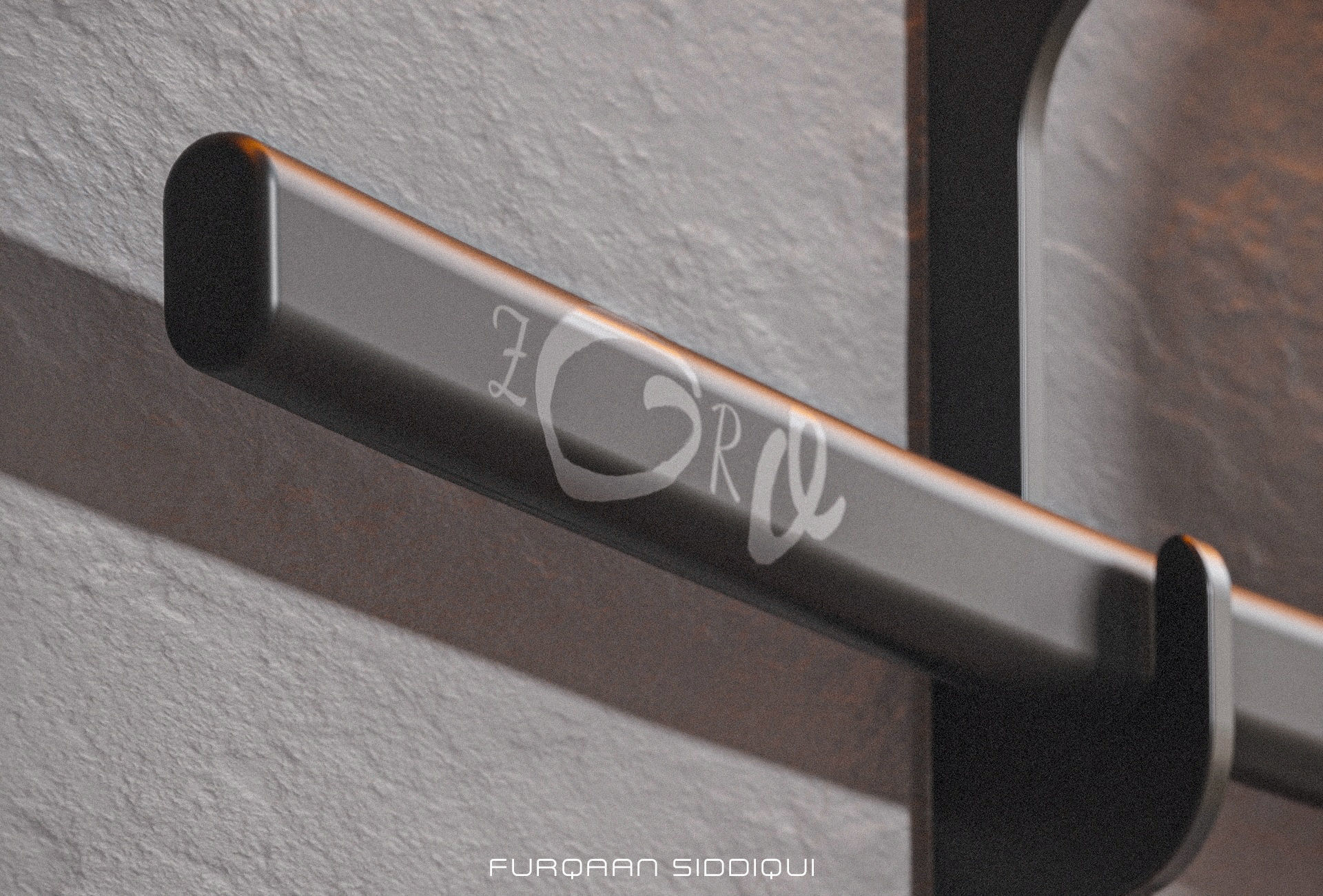 Katana Zoro PBR Sword Low-poly 3D model_10