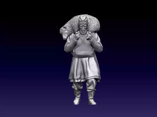 PEASANT 3D print model