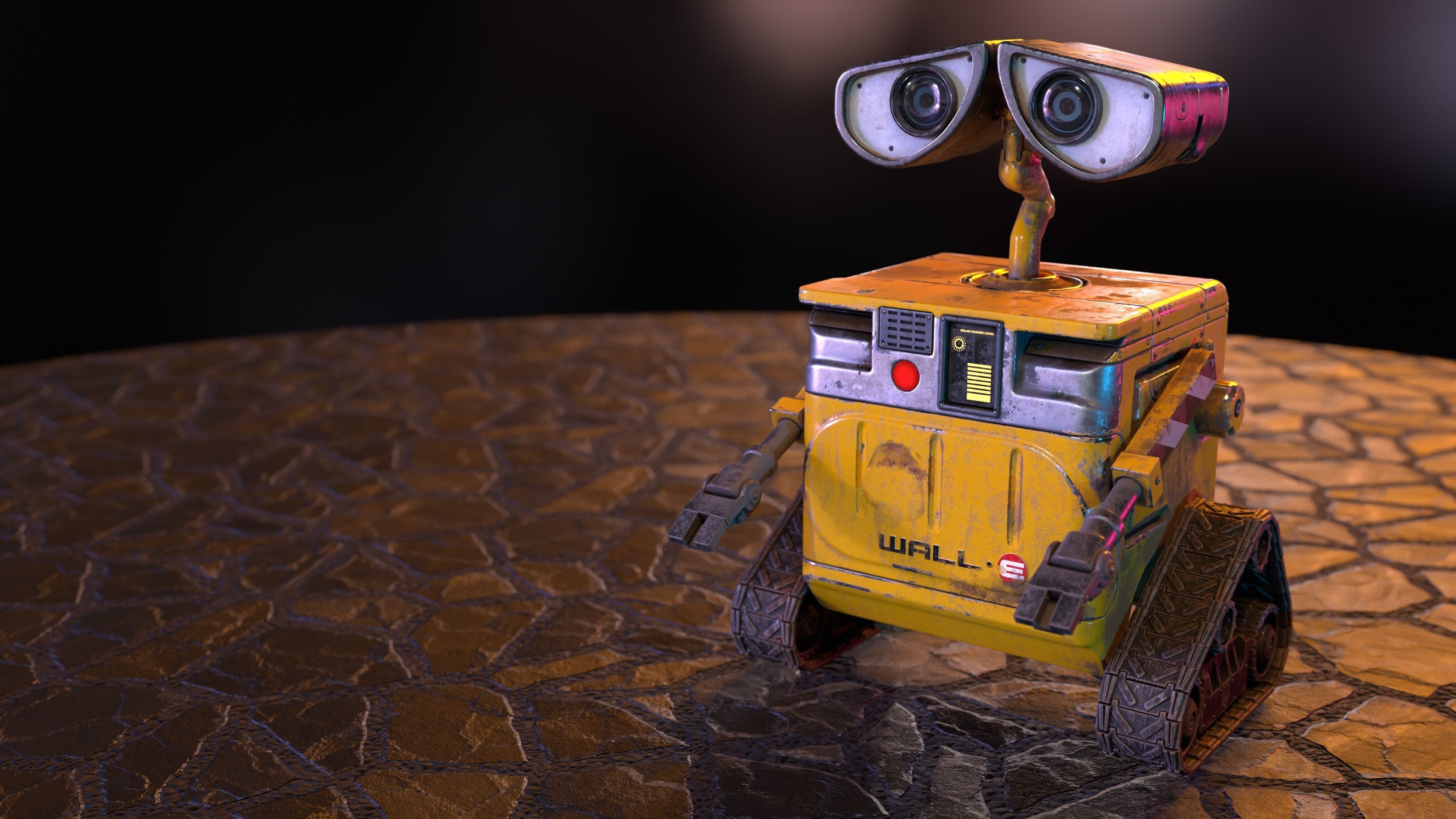 Wall E Robot 3D model_12