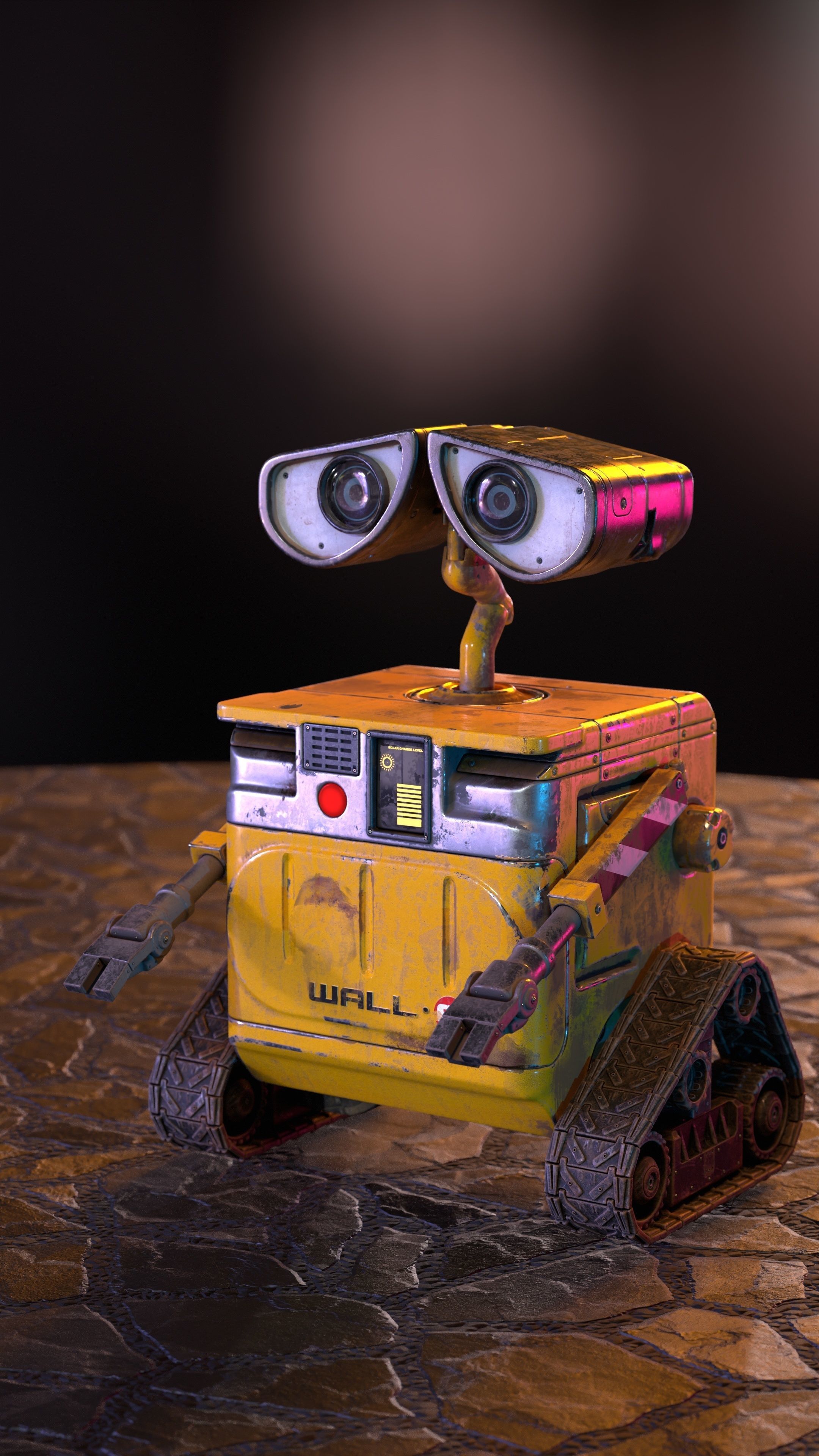 Wall E Robot 3D model_13