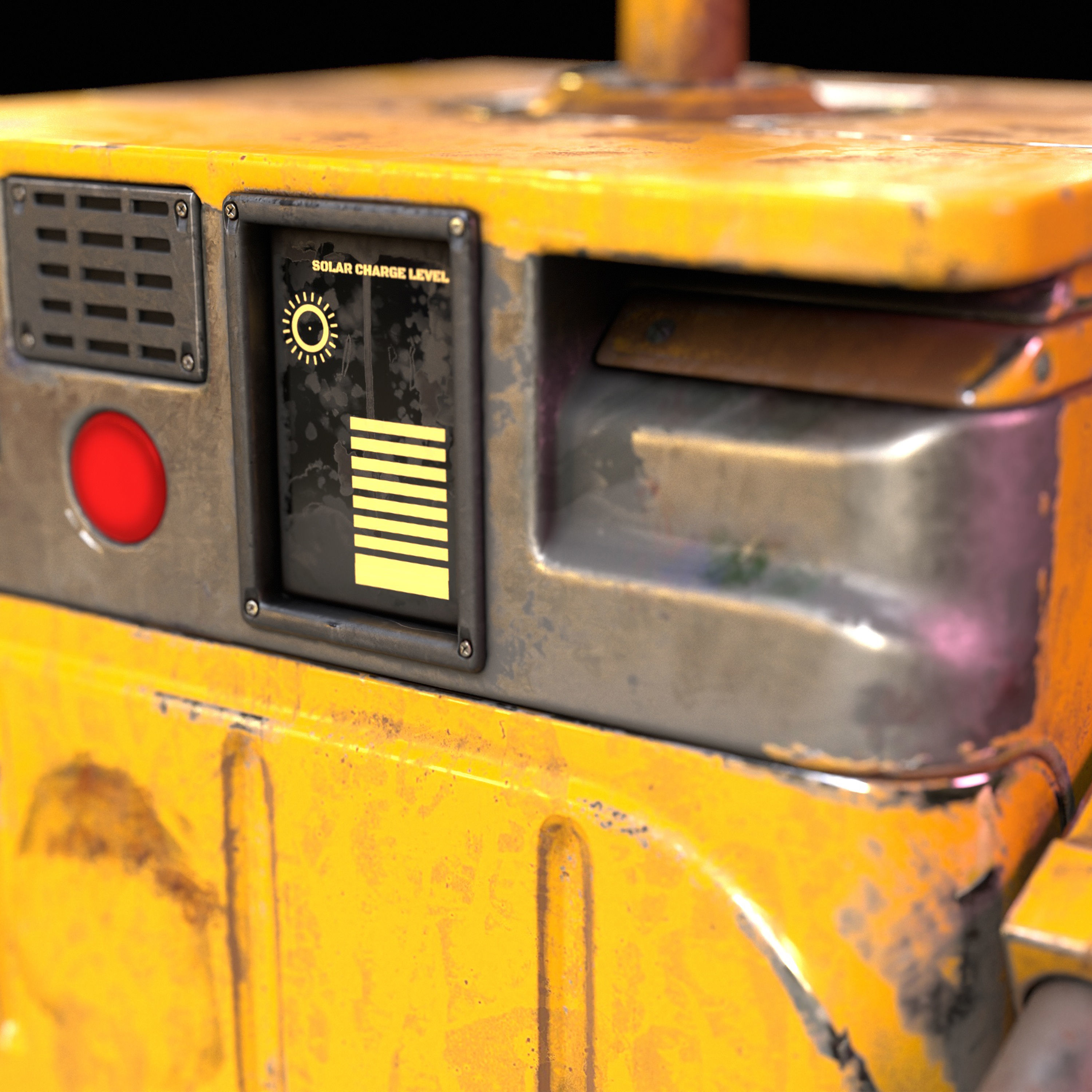 Wall E Robot 3D model_4
