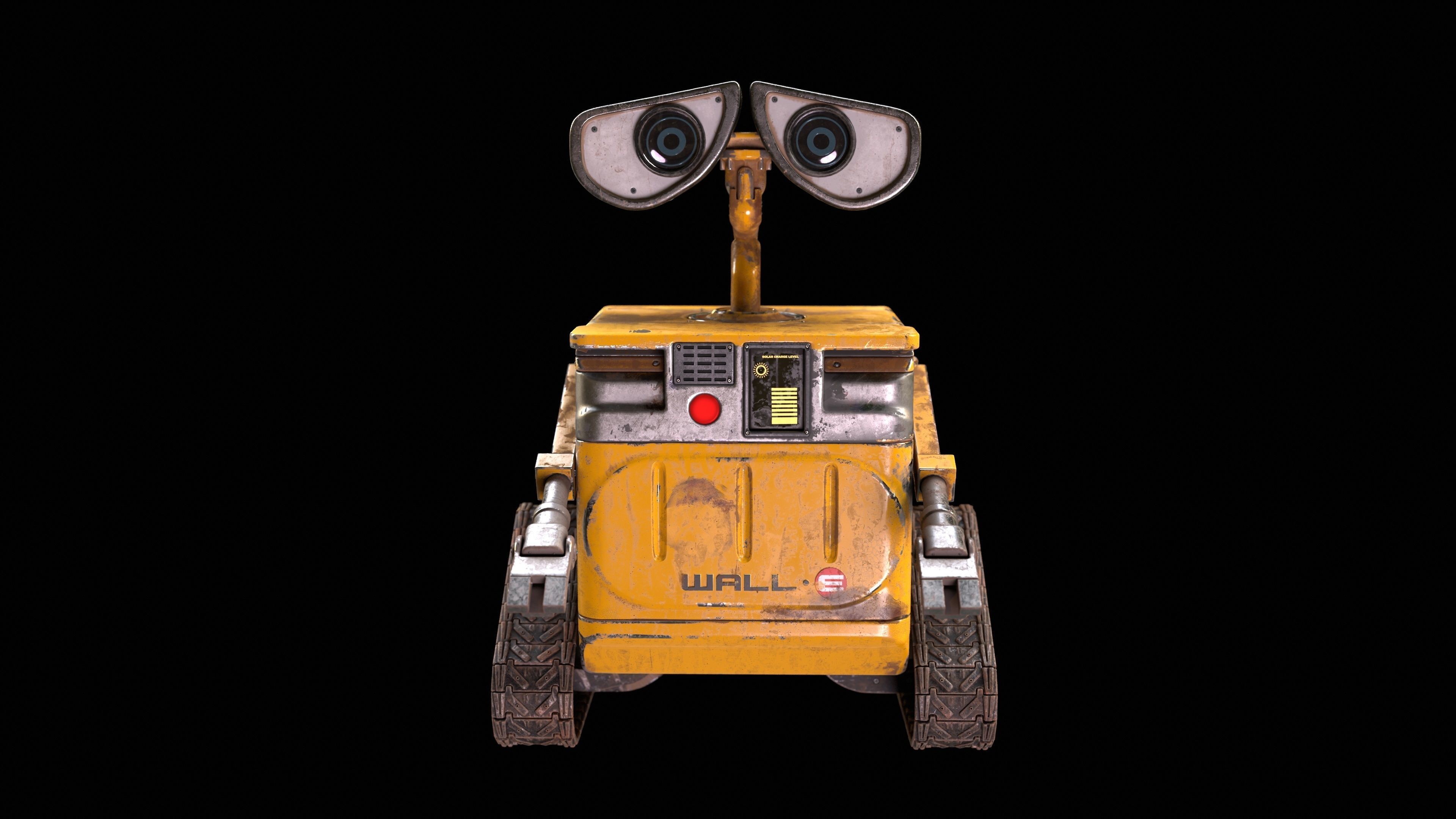 Wall E Robot 3D model_11
