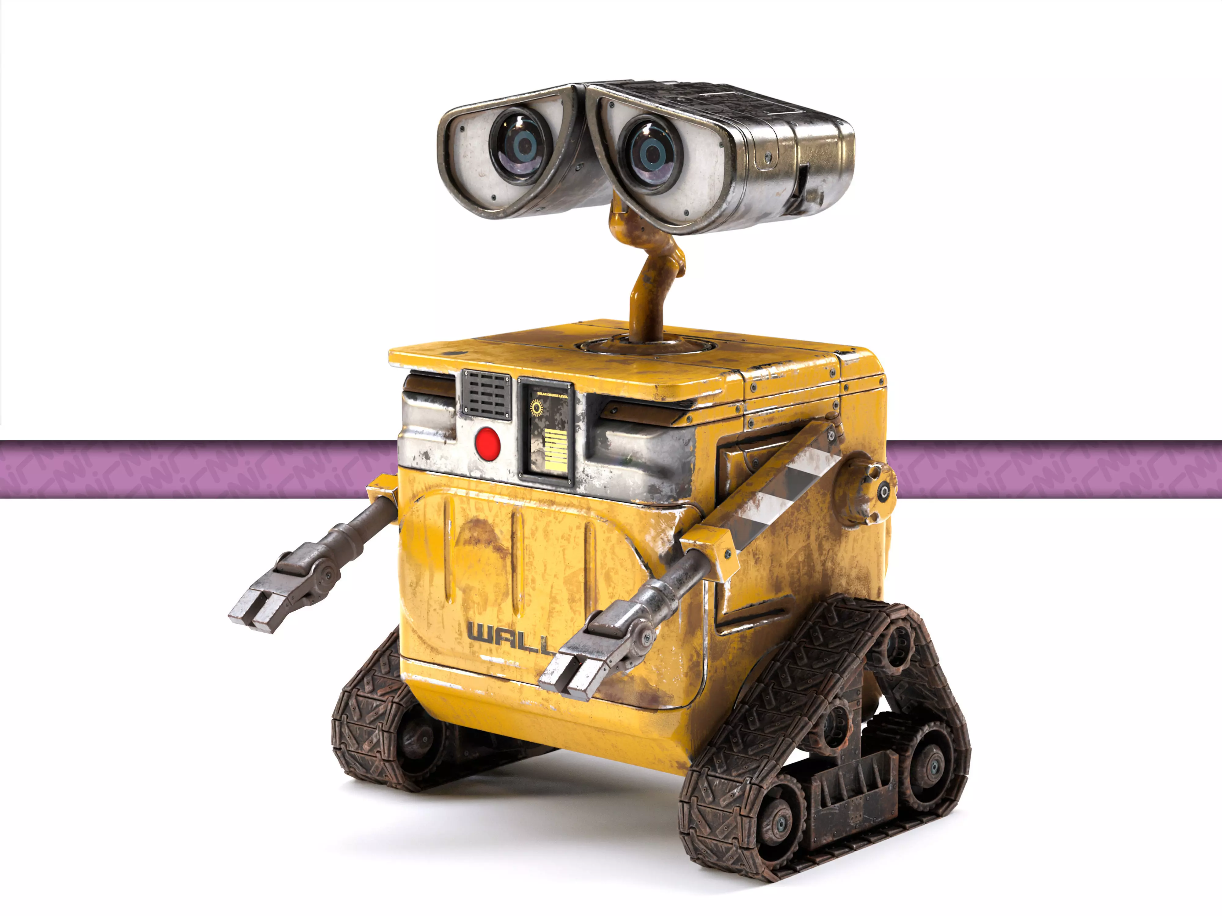 Wall E Robot 3D model_0