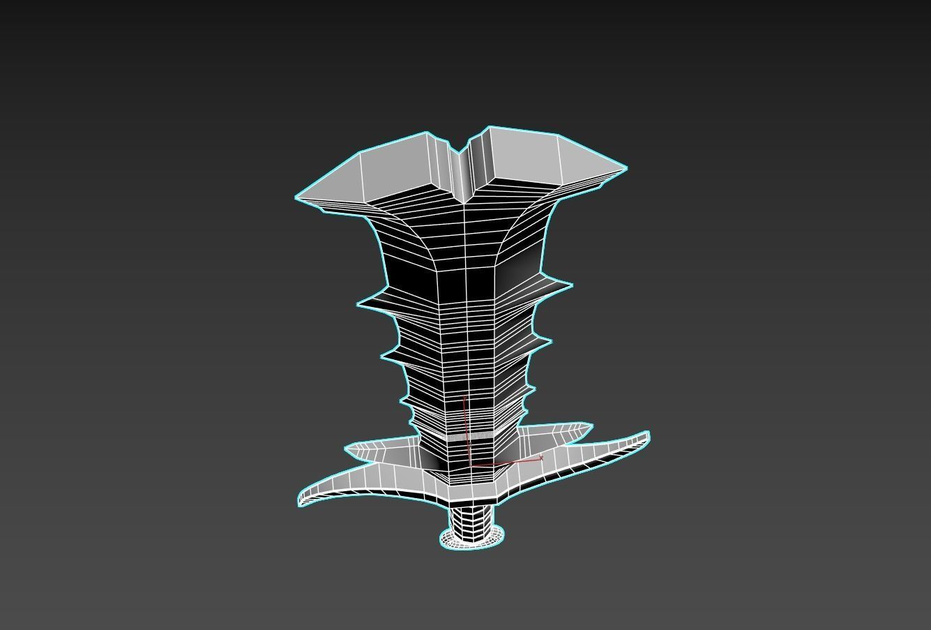 Jotun Ice Sword Low-poly 3D model_11