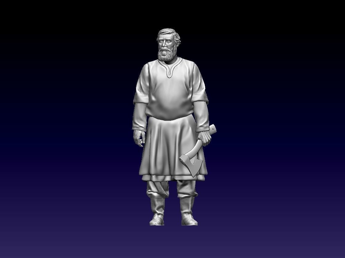 PEASANT 3D print model_4