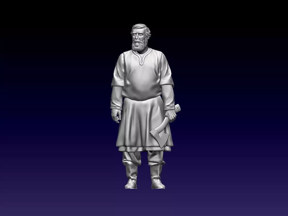 PEASANT 3D print model_0