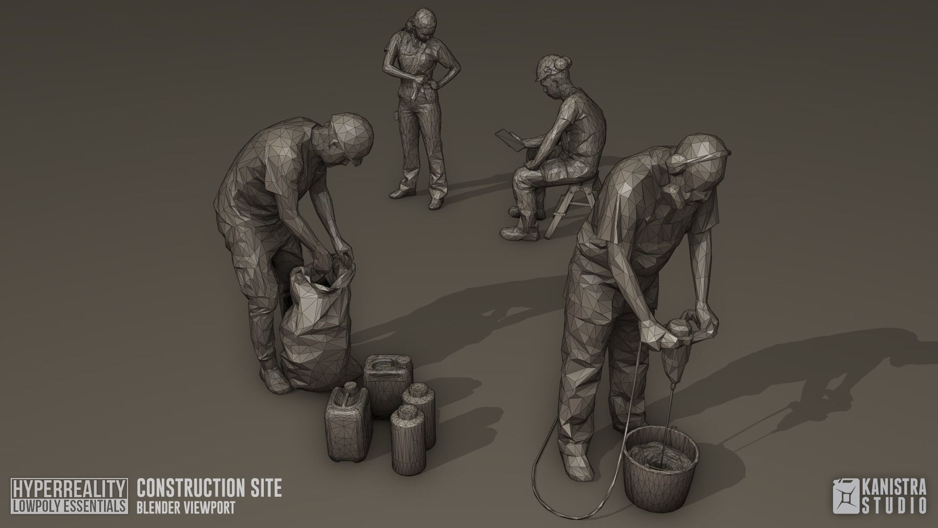 Construction Site 3D model_8