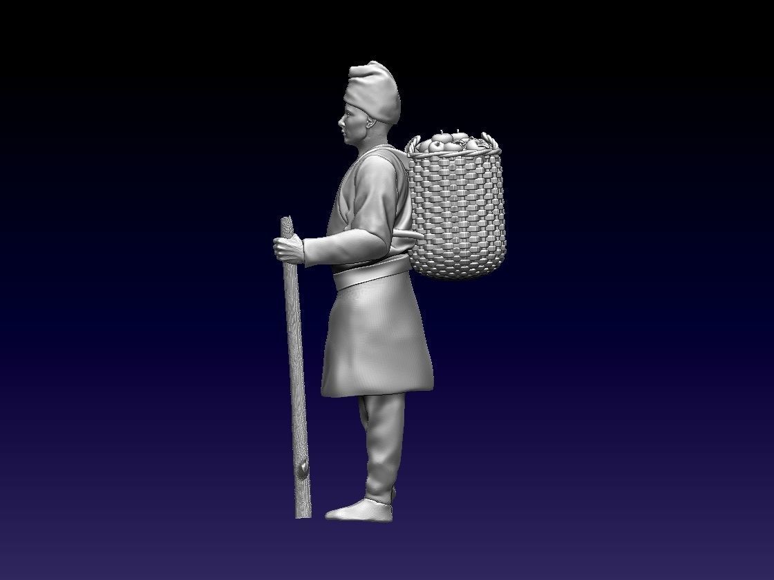 PEASANT 3D print model_10