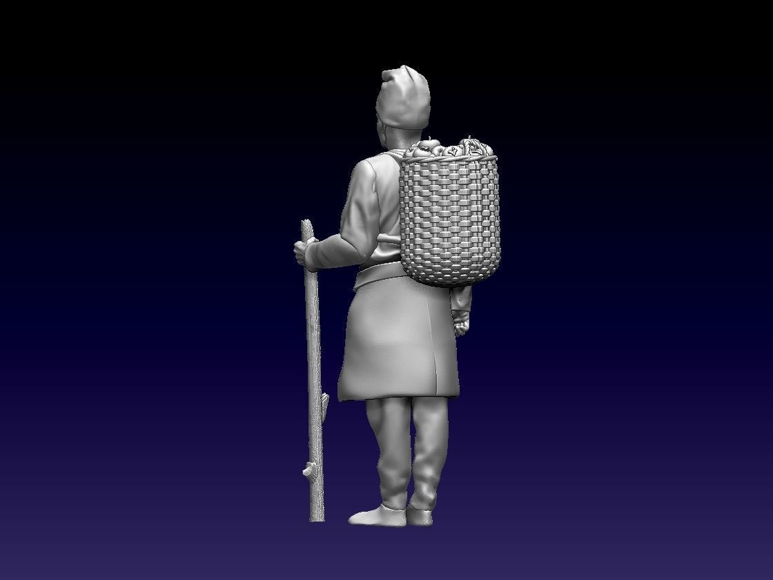 PEASANT 3D print model_4