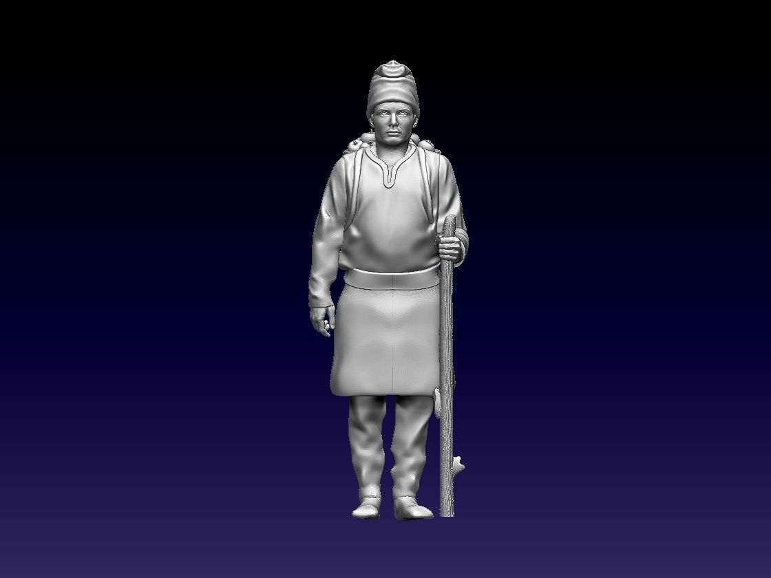 PEASANT 3D print model_12