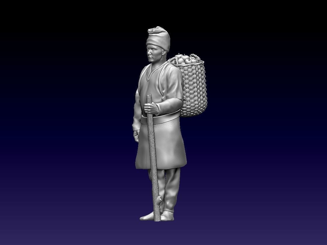 PEASANT 3D print model_21