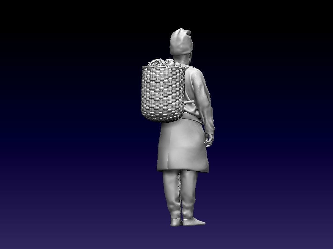 PEASANT 3D print model_11