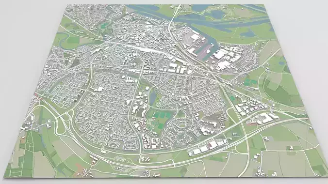 Cityscape Roermond Netherlands