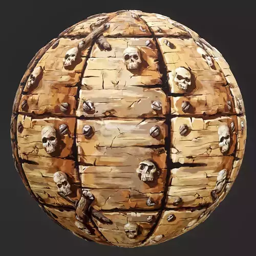 Stylized Wood Seamless Texture 