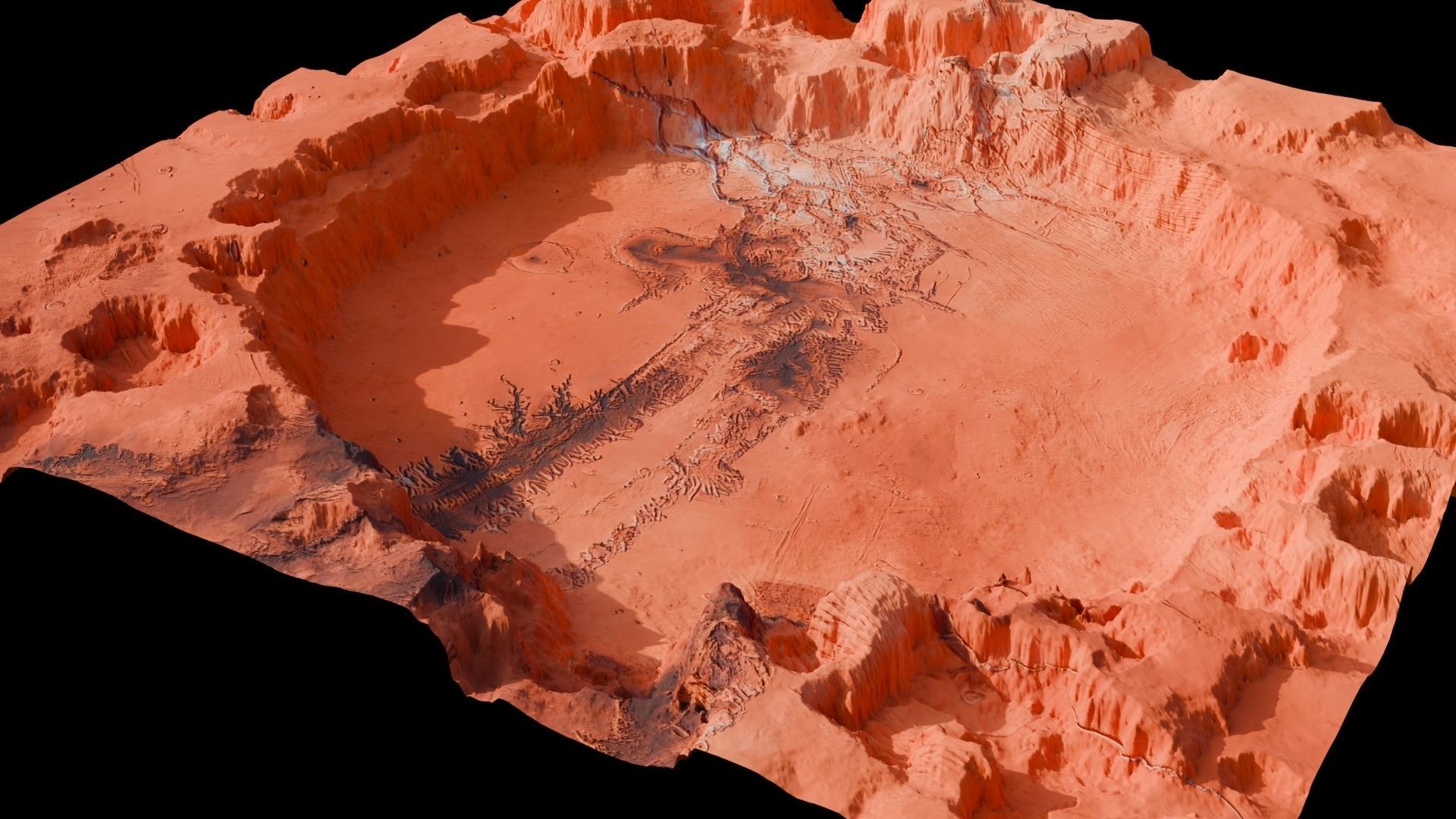 Crater3D model 16K 3D model_17