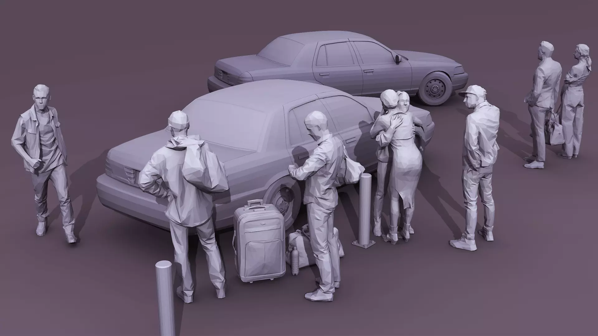 Seeing Off 3D model_0