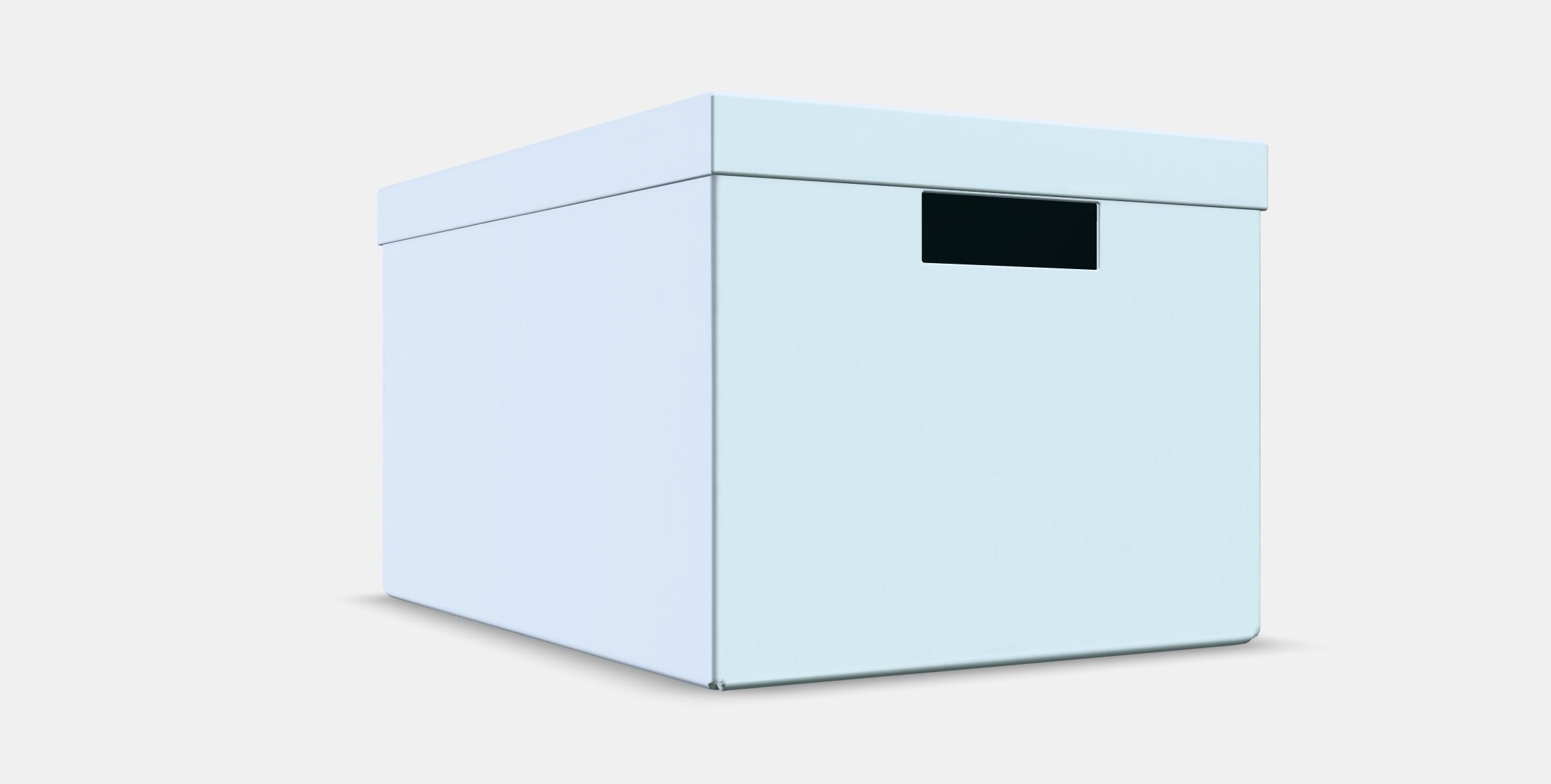 TJENA box with lid Low-poly 3D model_9