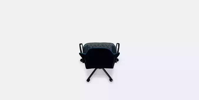UTESPELARE gaming chair Low-poly 3D model