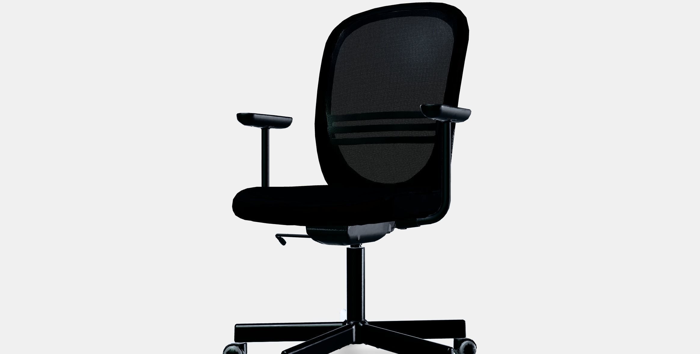FLINTAN swivel chair with armrests 3D model_13