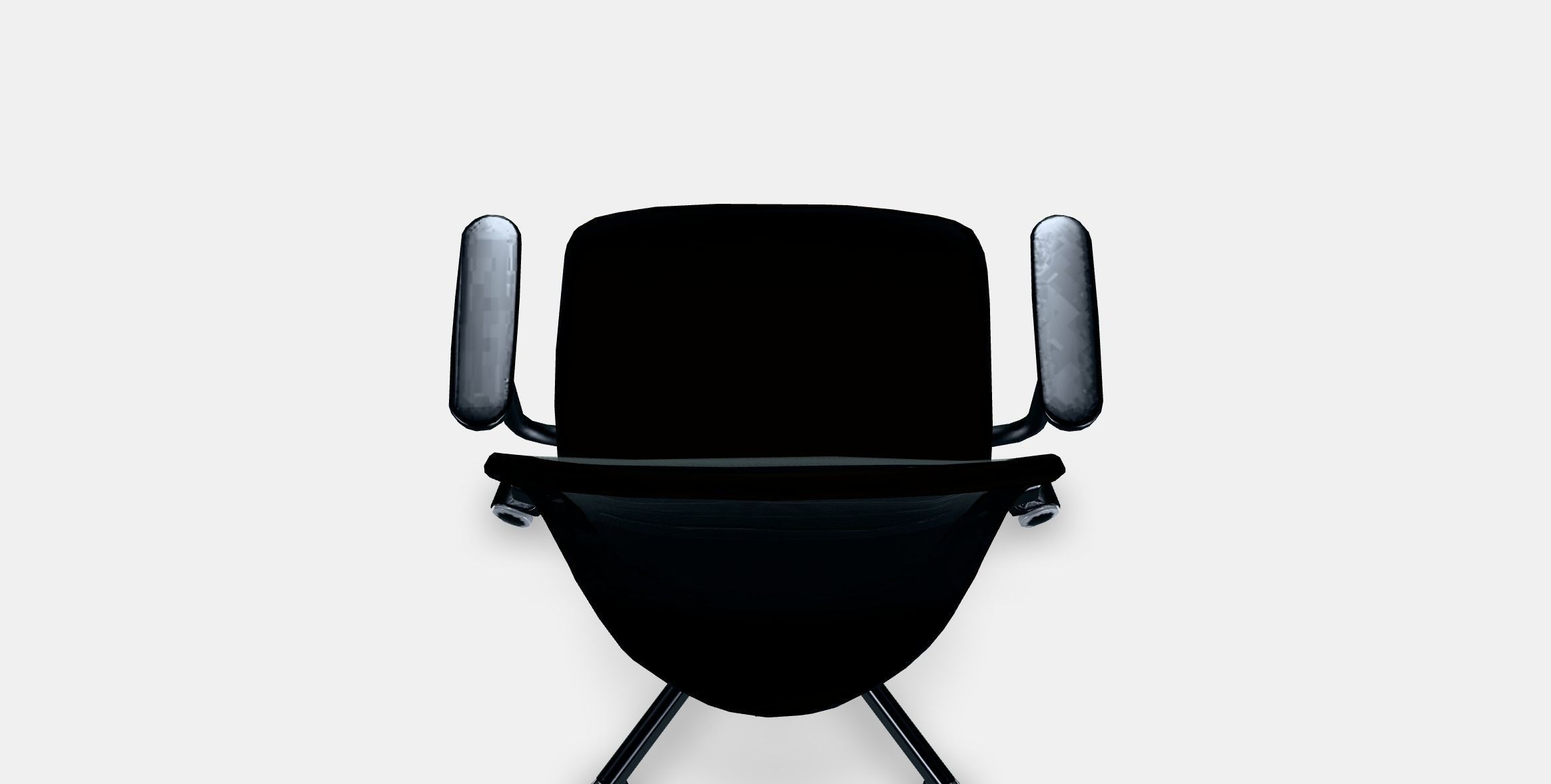 FLINTAN swivel chair with armrests 3D model_3