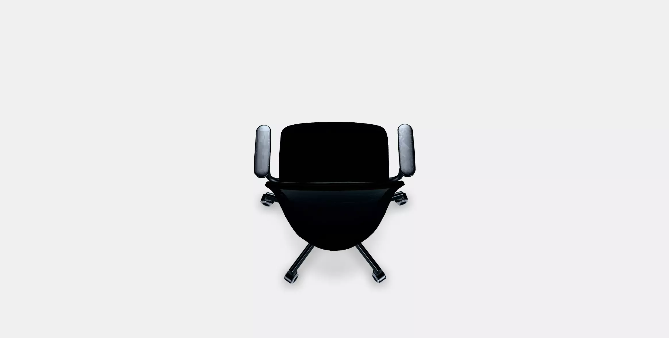 FLINTAN swivel chair with armrests 3D model_0