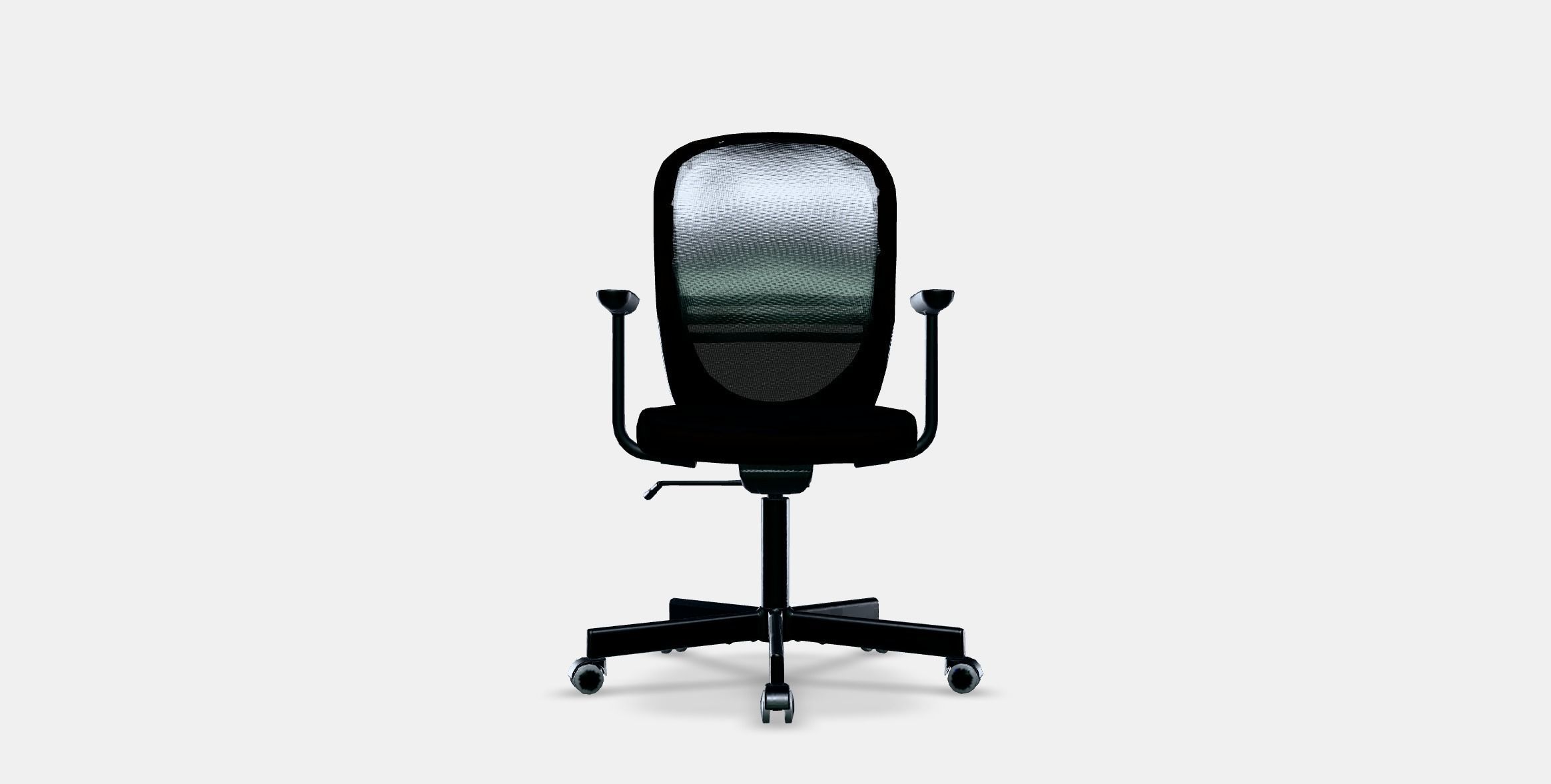 FLINTAN swivel chair with armrests 3D model_9