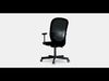 FLINTAN swivel chair with armrests 3D model_1